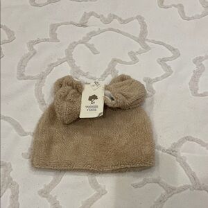 Tucker + Tate Fuzzy Tan Kids Hat